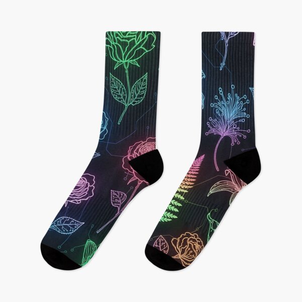 Item preview, Luminous Neon Botanical designed and sold by jumpercat.
