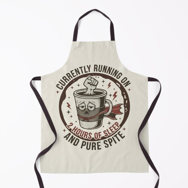 Item preview, "Sleep Deprived Spite Humor - Funny Exhausted Tired Quote Gift" designed and sold by jkaestheticss.