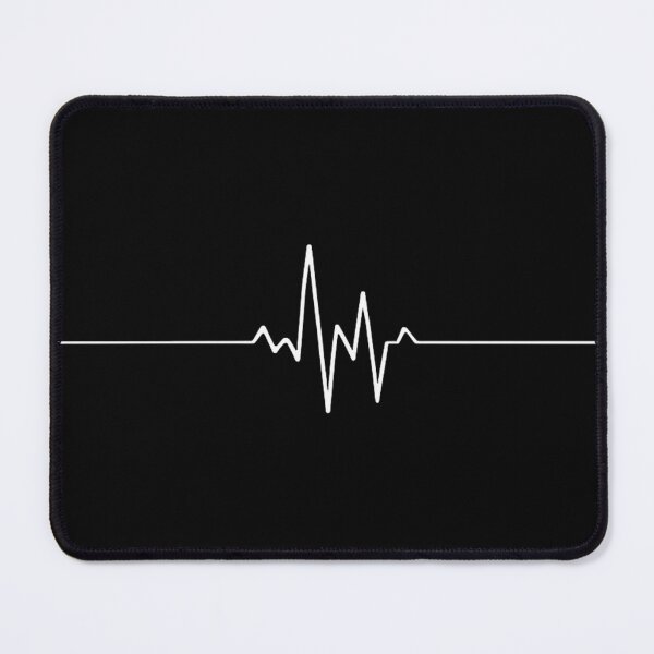 Item preview, Minimalist Heartbeat Line Design – EKG Pulse Aesthetic Art for Stickers & Apparel designed and sold by RelatableMess.