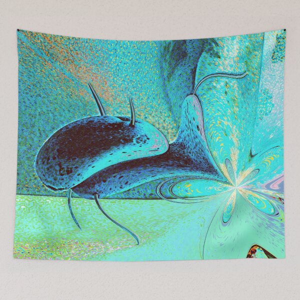 Item preview, Surreal Blue Slug Adventure designed and sold by DavidePoggio.
