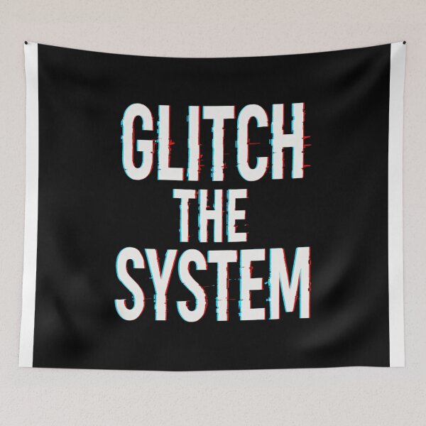 Item preview, Glitch The System Digital Distortion designed and sold by HiteshArt111.