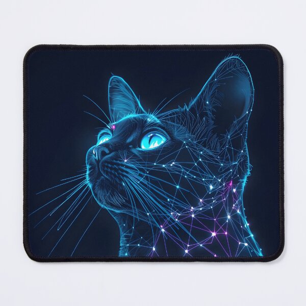 Item preview, Connected Cat: Wired for Curiosity designed and sold by ProjectilePixels.