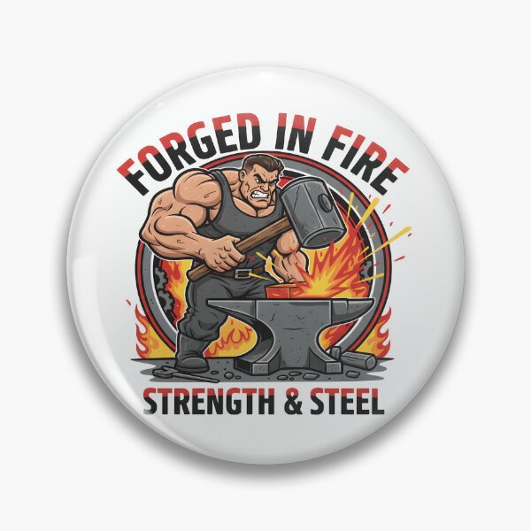 Item preview, Forged in Fire Strength designed and sold by WG AMAZING DESIGN.