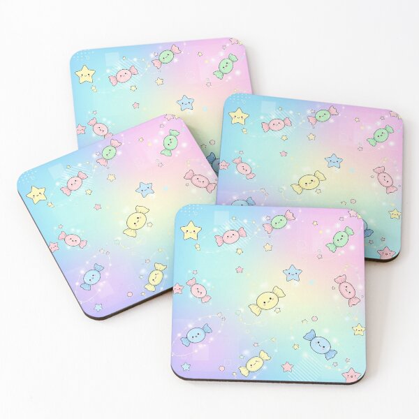 Item preview, Cute Pastel Candy & Stars Pattern designed and sold by jumpercat.