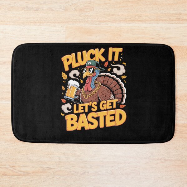 Item preview, Basted Lets Thanksgiving Quote Happy Get Pluck It Vintage Holiday designed and sold by HollyShabero.