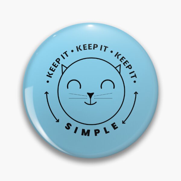Item preview, keep it simple designed and sold by MEnimal-Shop.