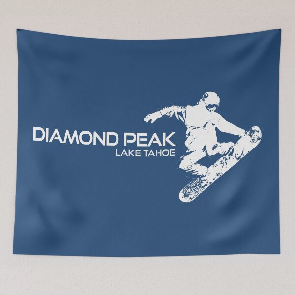Item preview, Diamond Peak Lake Tahoe Snowboarder designed and sold by Esskay Designs.