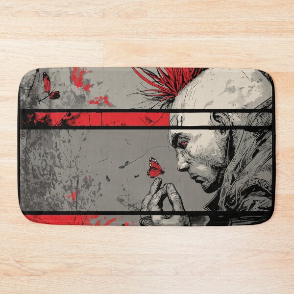 Item preview, Punk with red butterfly – Dark art scene designed and sold by drizzd.