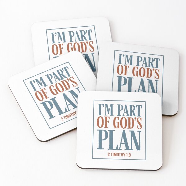Item preview, I'm part of God's plan - 2 Timothy 1:9 designed and sold by LambsPath.