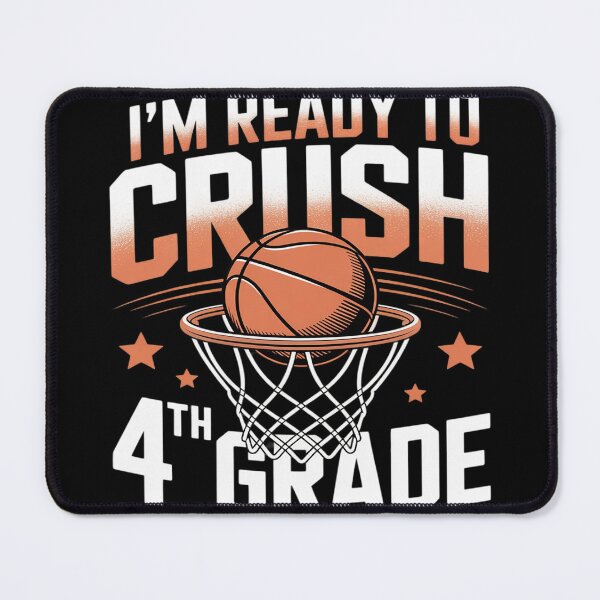 Item preview, I'm Ready To Crush 4th Grade Basketball Back To School designed and sold by DetroitMug.