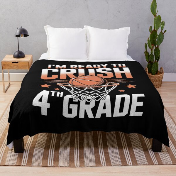 Item preview, I'm Ready To Crush 4th Grade Basketball Back To School designed and sold by DetroitMug.