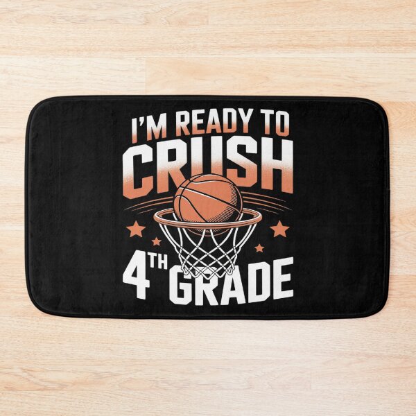 Item preview, I'm Ready To Crush 4th Grade Basketball Back To School designed and sold by DetroitMug.