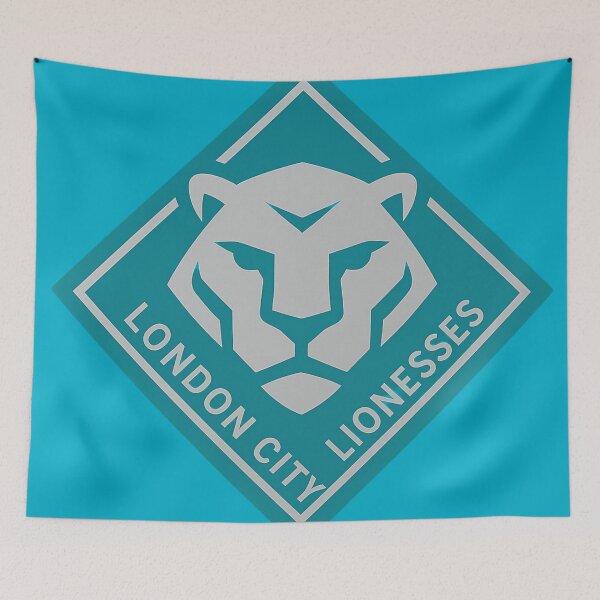 Item preview, London City Lionesses–Inspired Silver Crest designed and sold by Final Whistle Art.