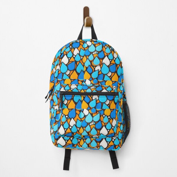Item preview, Bold Raindrop Pop Art Pattern designed and sold by rishvadesigns.