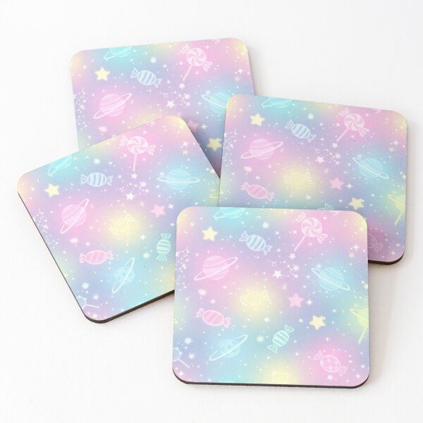 Item preview, Kawaii Galaxy Sweets Seamless Design designed and sold by jumpercat.