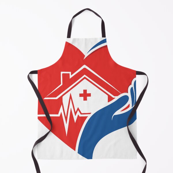 Item preview, Compassionate Home Healthcare Logo: Heart, House, ECG & Caring Hand designed and sold by bayzidstock.