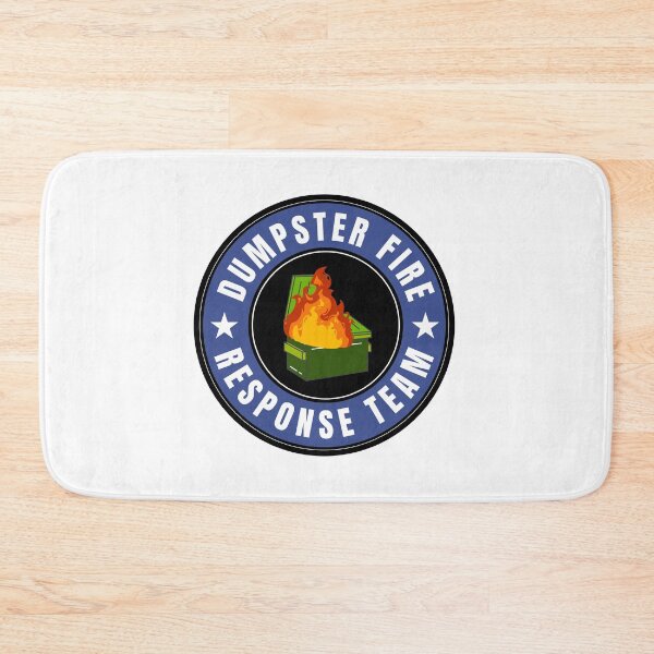 Item preview, Dumpster fire response team designed and sold by Dondonmart.