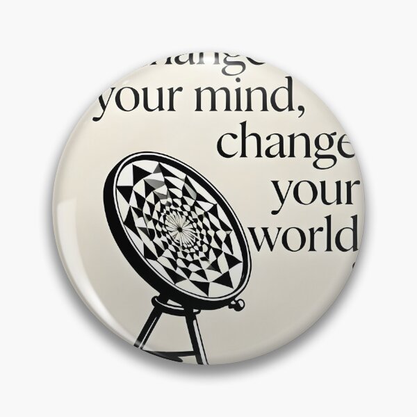 Item preview, Perspective Shift Quote Poster - Kaleidoscope Wall Art designed and sold by Cosmopolis.