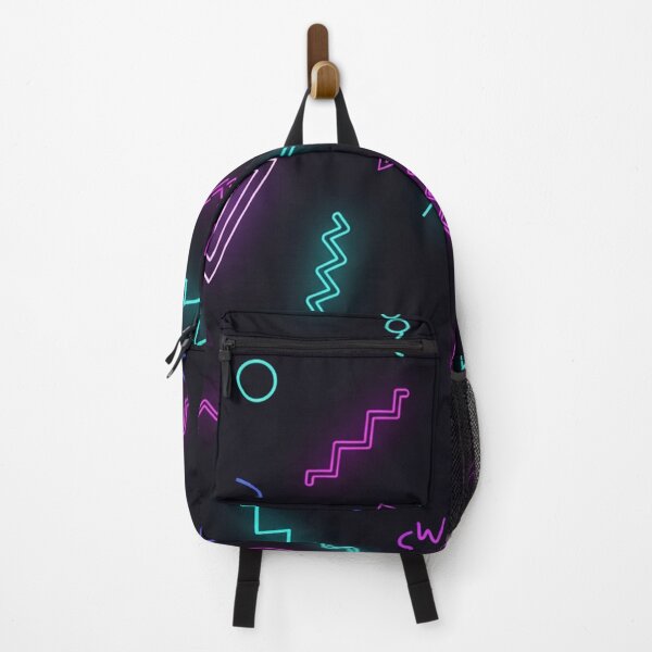 Item preview, Electric 80s Glow Shapes Print designed and sold by jumpercat.