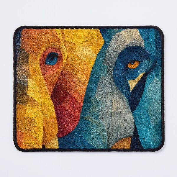 Item preview, Vibrant Elephant Faces with Intricate Details and Textured Colors designed and sold by daila70.