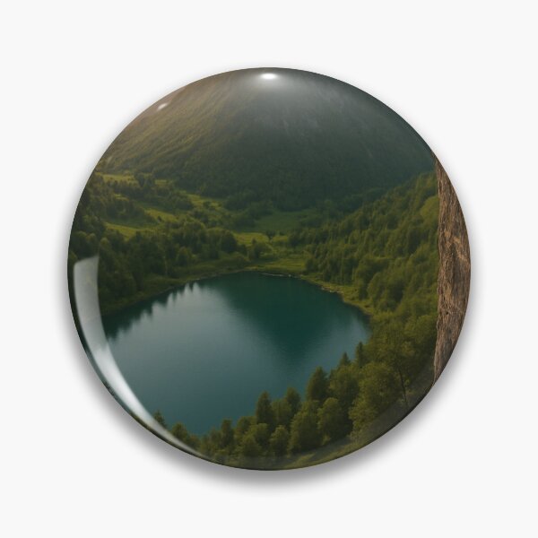 Item preview, Lake in the middle of the mountains designed and sold by Traildesigns.