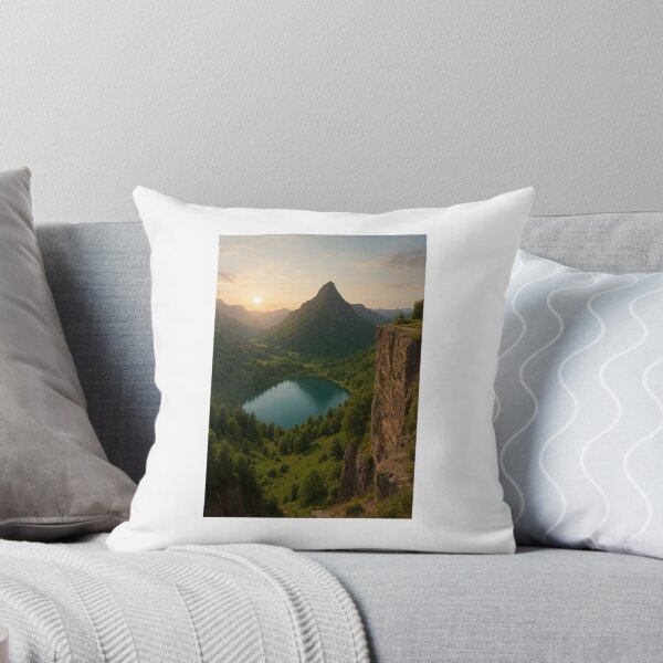 Item preview, Lake in the middle of the mountains designed and sold by Traildesigns.