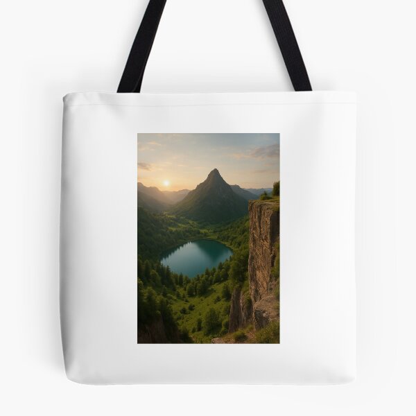 Item preview, Lake in the middle of the mountains designed and sold by Traildesigns.