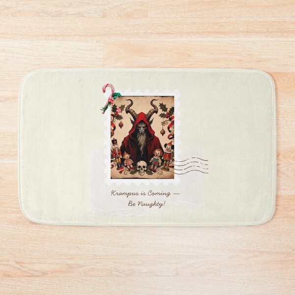 Item preview, Krampus is Coming — Be Naughty! designed and sold by Anastasiia Yurevych.