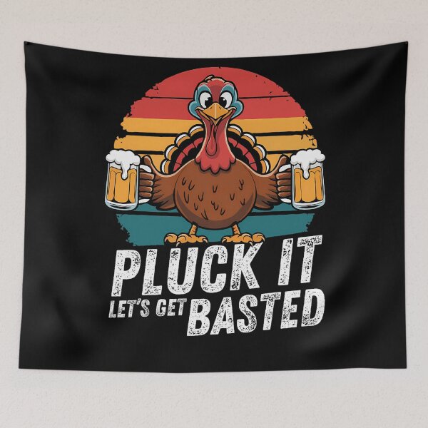 Item preview, Vintage Thanksgiving Holiday It Pluck Get Quote Basted Lets Happy designed and sold by HollyShabero.