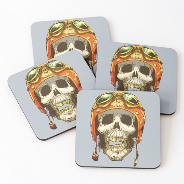 Item preview, Helmeted skull designed and sold by L'atelier de Grôchat.