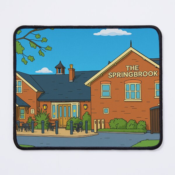 Item preview, The Springy - Springbrook Pub, Grappenhall, Warrington designed and sold by Local gifts from HotpixUK .