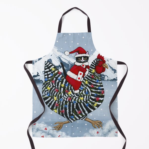 Item preview, Christmas Chicken Ride! designed and sold by KilkennyCat Art.