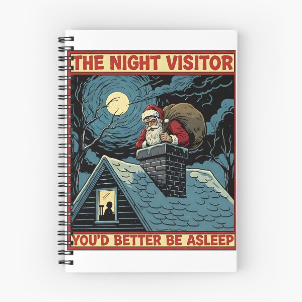 Item preview, The Night Visitor – You'd Better Be Asleep designed and sold by FGprints.