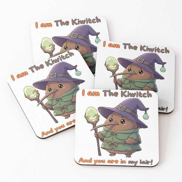 Item preview, The Kiwitch | Whimsical Witch Kiwi RPG Animal  designed and sold by Pets & Memes & Stuff.
