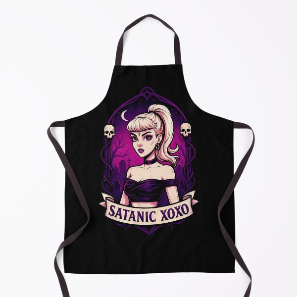 Item preview, Satanic XOXO Gothic Babe designed and sold by DreamiCanvas.