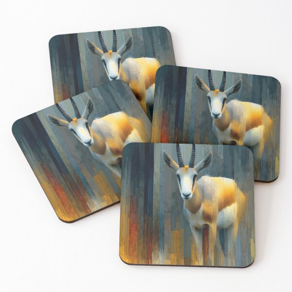 Item preview, Abstract Gazelle in Dynamic Colors with Modern Digital Style designed and sold by daila70.