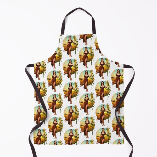 Item preview, Harvest Sunset Pinup – Vintage Thanksgiving Field Art designed and sold by Lightning-Lace.