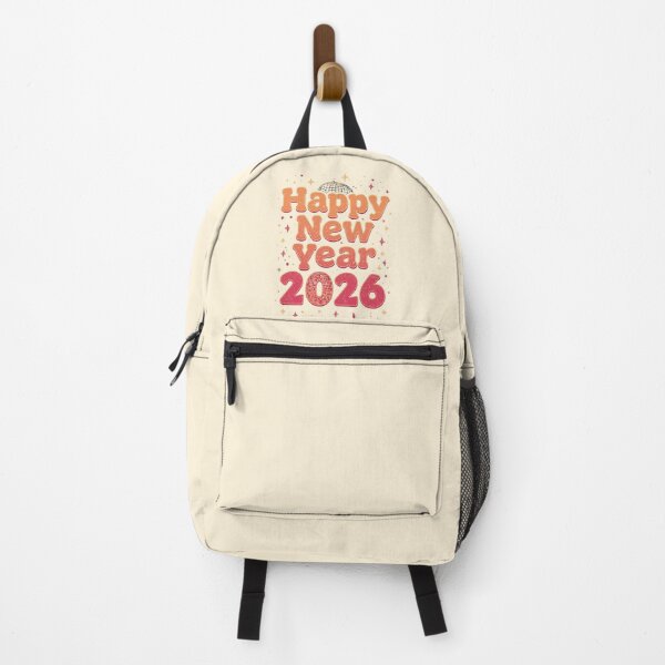 Item preview, Happy New Year 2026 Retro Typography | Festive Celebration Graphic Design designed and sold by Moon's Arts.