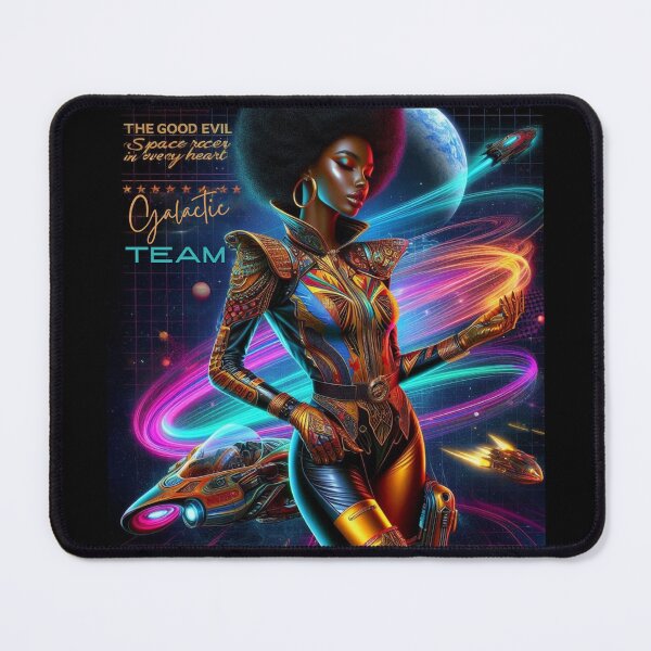 Item preview, Galactic Racer Afro Armor designed and sold by Voodoo Store Paranormal Collections.