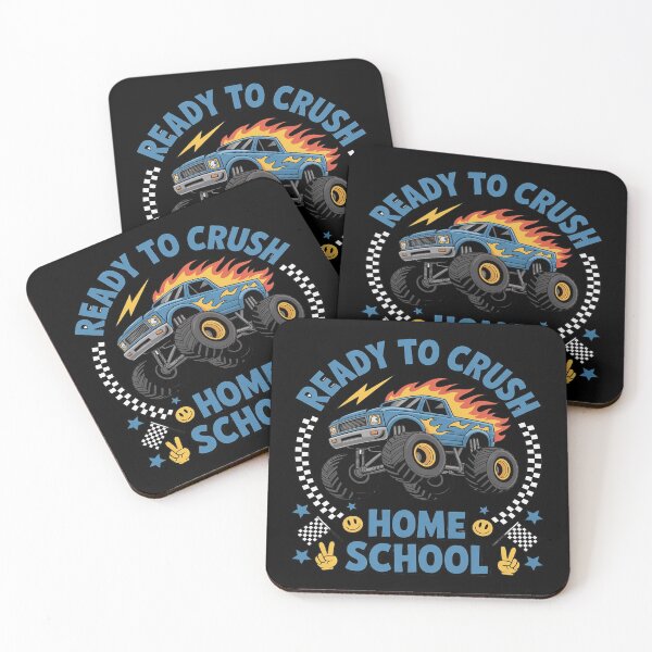 Item preview, I'm Ready to Crush Homeschool Monster Truck Back To School designed and sold by DetroitMug.