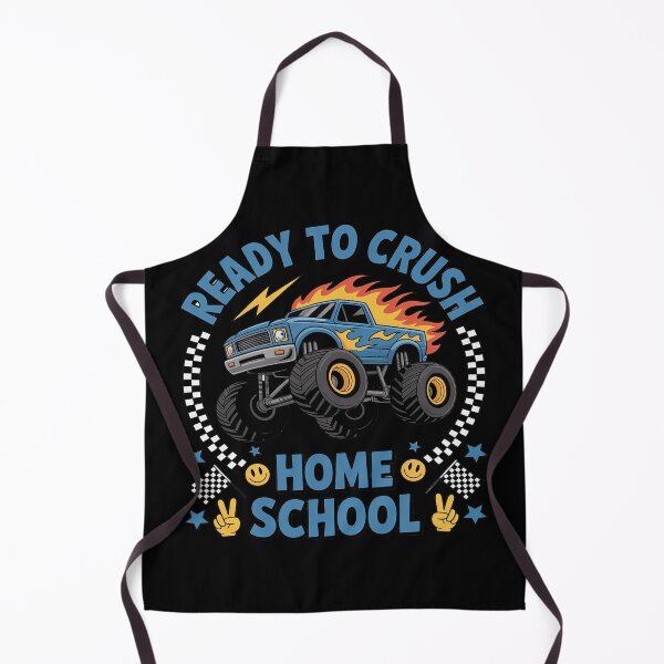 Item preview, I'm Ready to Crush Homeschool Monster Truck Back To School designed and sold by DetroitMug.