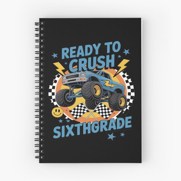 Item preview, I'm Ready to Crush Sixth Grade Monster Truck Back To School designed and sold by DetroitMug.