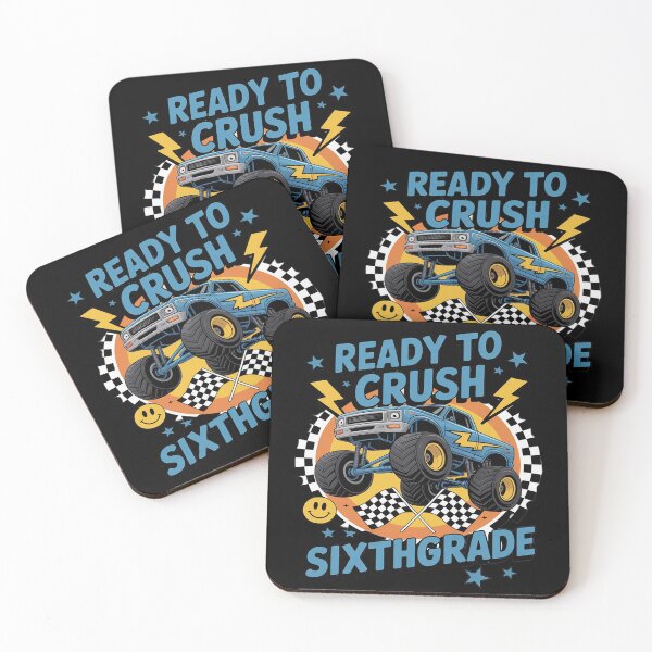 Item preview, I'm Ready to Crush Sixth Grade Monster Truck Back To School designed and sold by DetroitMug.