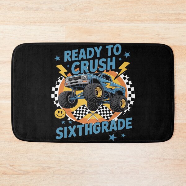 Item preview, I'm Ready to Crush Sixth Grade Monster Truck Back To School designed and sold by DetroitMug.