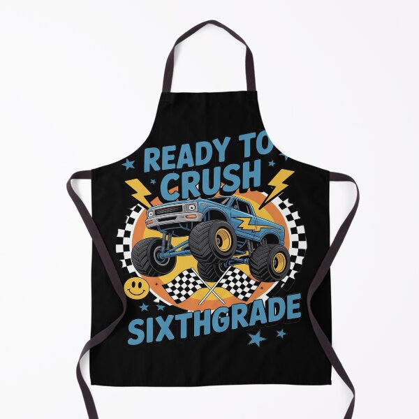 Item preview, I'm Ready to Crush Sixth Grade Monster Truck Back To School designed and sold by DetroitMug.