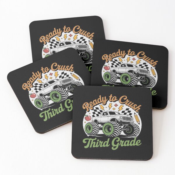 Item preview, I'm Ready To Crush Third Grade Back To School Monster Truck designed and sold by DetroitMug.