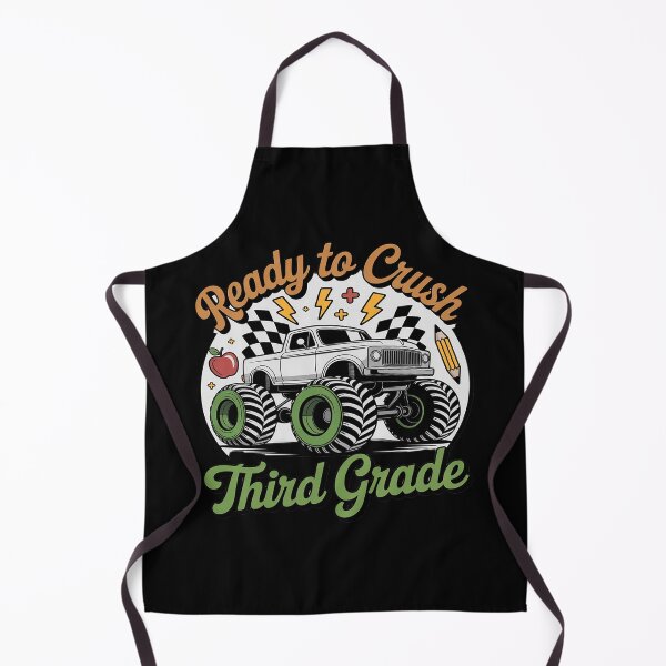Item preview, I'm Ready To Crush Third Grade Back To School Monster Truck designed and sold by DetroitMug.