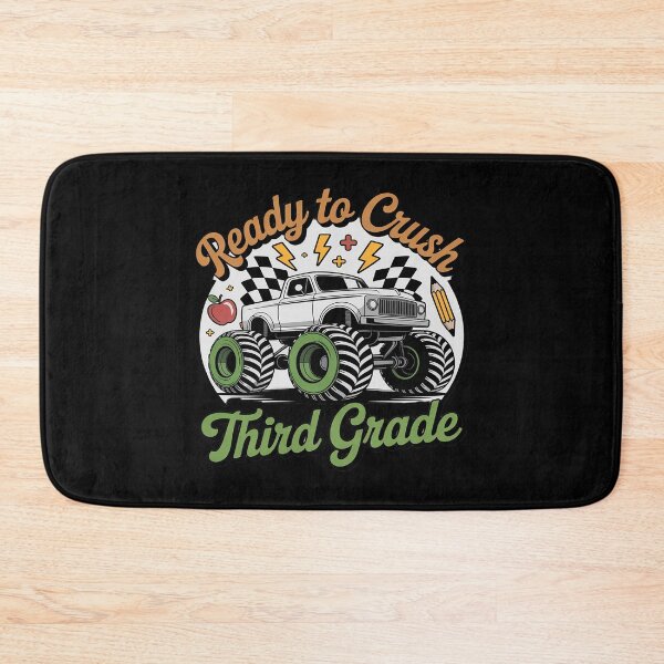 Item preview, I'm Ready To Crush Third Grade Back To School Monster Truck designed and sold by DetroitMug.