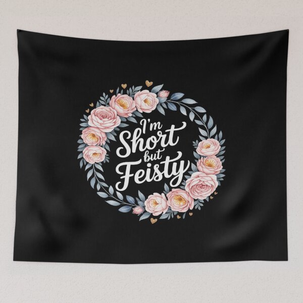 Item preview, I'm Short But Feisty Sassy Attitude Personality designed and sold by DetroitMug.