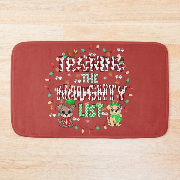 Item preview, Dog Trainer Christmas | Training The Naughty List | Funny Dog Lover Gift designed and sold by Searching ideas.